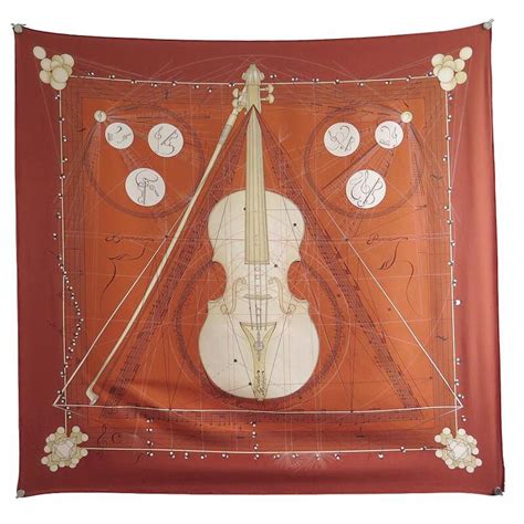 hermes music scarf